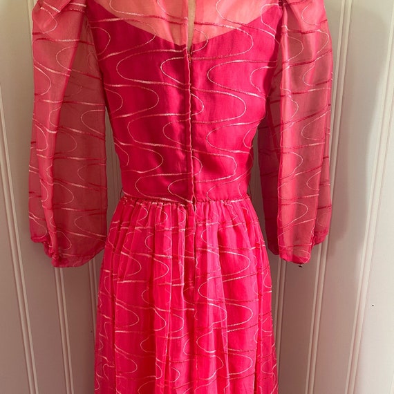 Vintage 80s/90s Diane Dickinson Coquetee Pink Max… - image 8