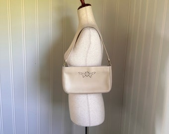 Vintage 90s Etienne Aigner Tan Leather Shoulder Bag