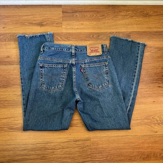 VTG Y2K Levi Strauss 505 Jeans size 5M - image 4