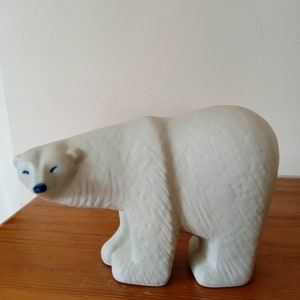 Lisa Larson Passionate Polar Bear (Small Nordic Zoo 1990s)