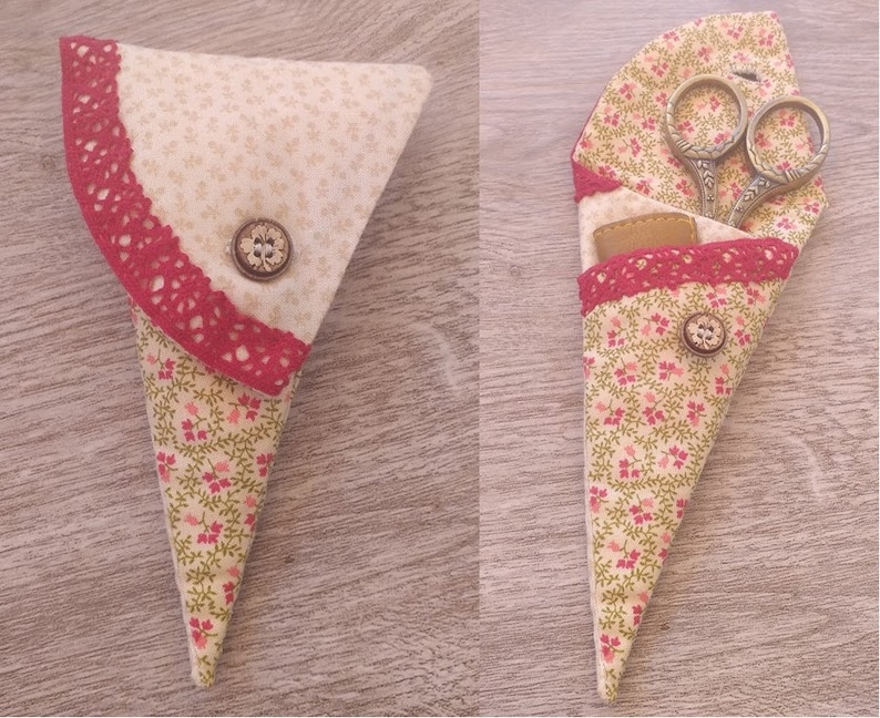 Embroidery Scissors Case PDF Pattern Etsy