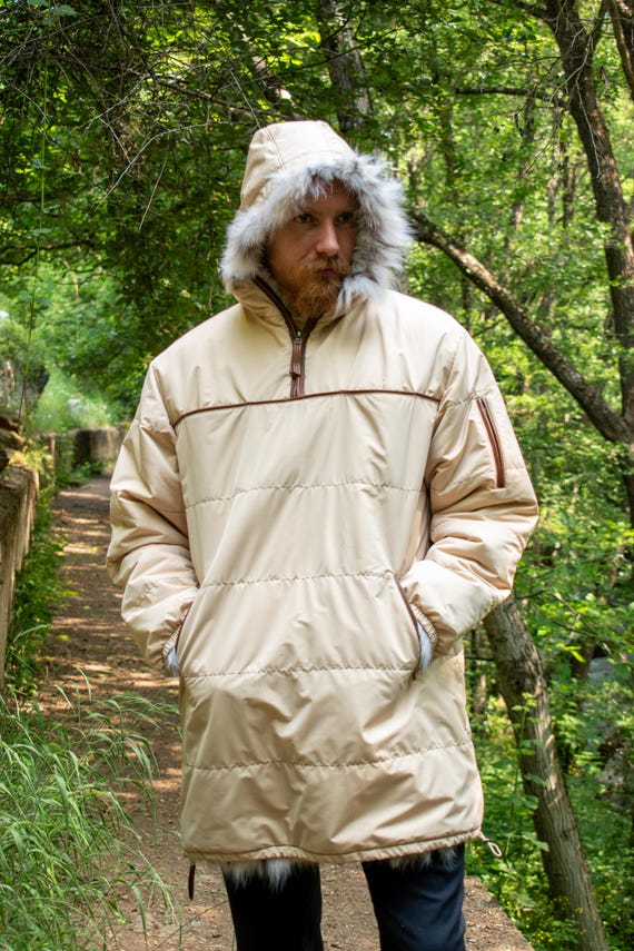 Lynx Doubleface Fur Jacket With Hood and 2 Zippers – Stylish