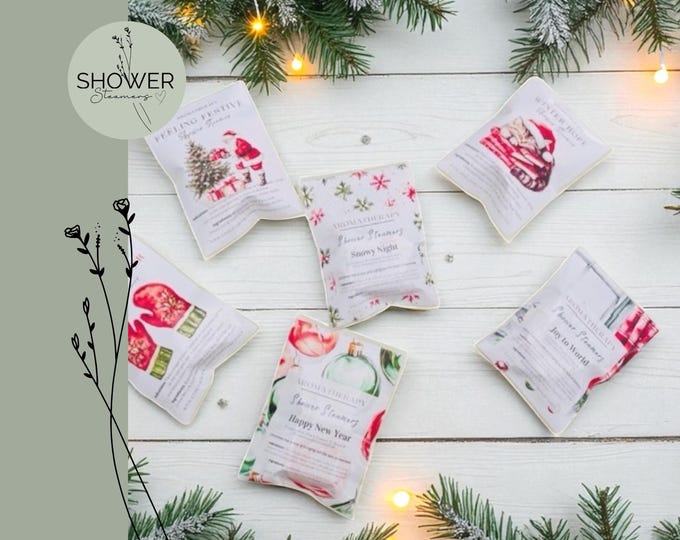 Classic Christmas Shower Steamers, Aromatherapy, SPA, Wellness