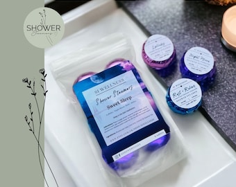 Set de vaporizadores de ducha de aromaterapia: Aceites esenciales Sweet Sleep