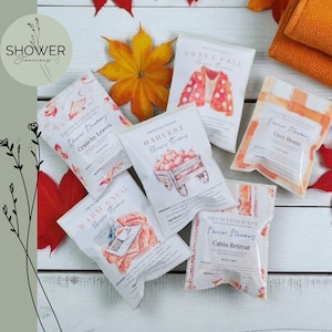 Burnt Orange Shower Steamer Aromatherapy Gift Set - Vegan Essential Oils