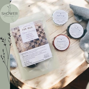 3 For Men Shower Steamers, Aromatherapy Steamers, Wellness