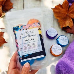 6 BOO-tiful Duschdampfer, stark parfümiert, reizend für Geschenk, Wellness, Aromatherapie