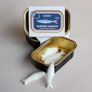 Sardine Tin of Celebration Candles - Set of 8 Candles (Soy/Beeswax Blend)