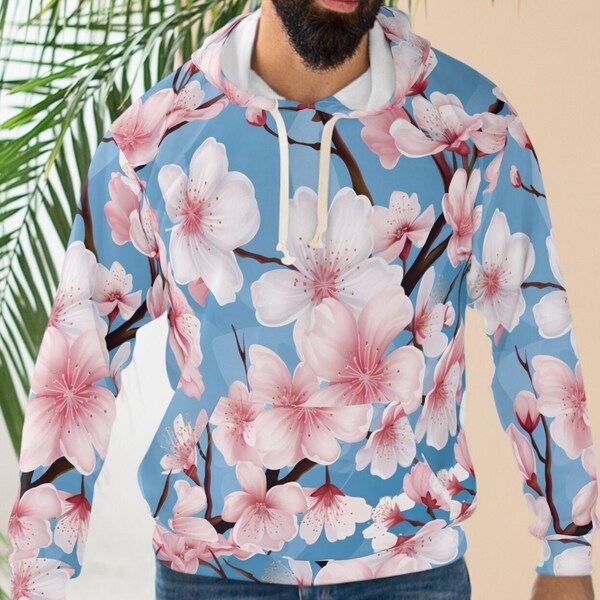 Romantischer Kirschblüten Hoodie