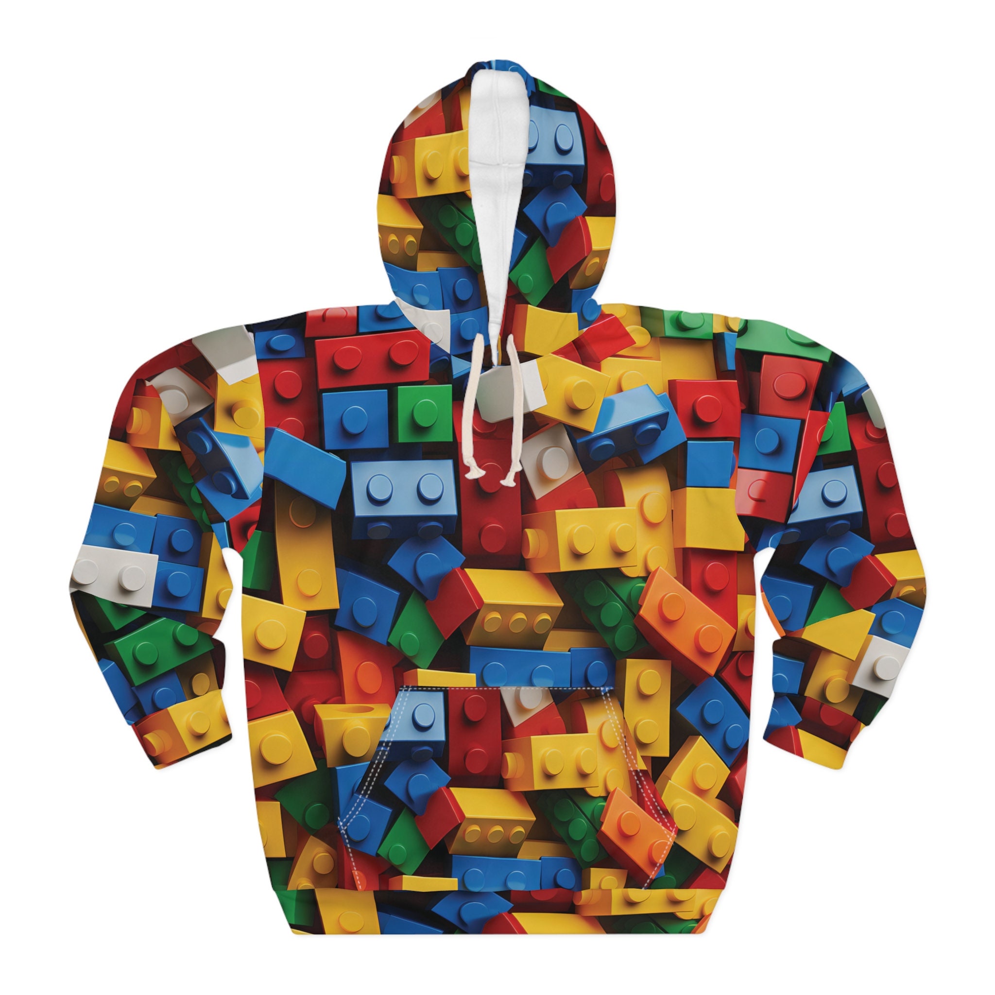 Lego Bricks Hoodie - Etsy