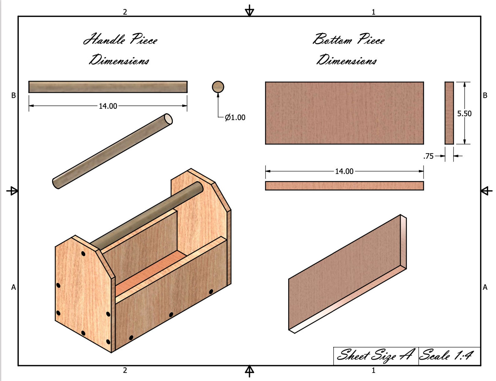 INSTANT DOWNLOAD Beginner Toolbox Plans Etsy