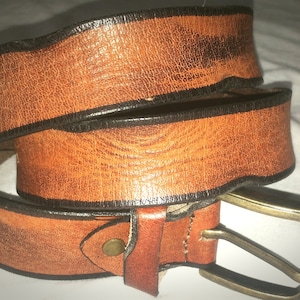 Belt, real Leather belt, Leather belt,Vintage Leather belt, Full grain leather belt, Handmade belt, Leather  belt men
