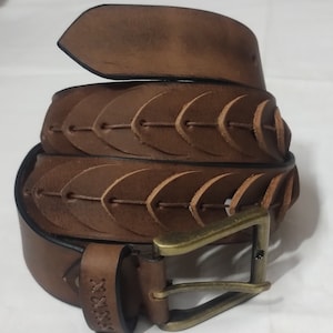 Belt, real Leather belt, Leather belt,Vintage Leather belt, Full grain leather belt, Handmade belt, Leather  belt men