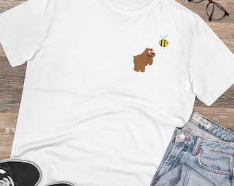 Organic T-shirt Unisex - BEE & BEAR TEE