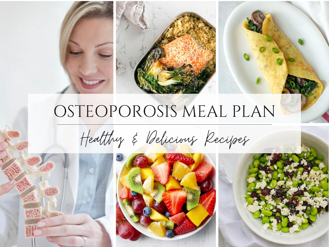 Osteoporosis Diet Plan | 7-day Meal Plan Printable PDF | Bone Health ... - Osteoporosis Diet Plan For Bone Health