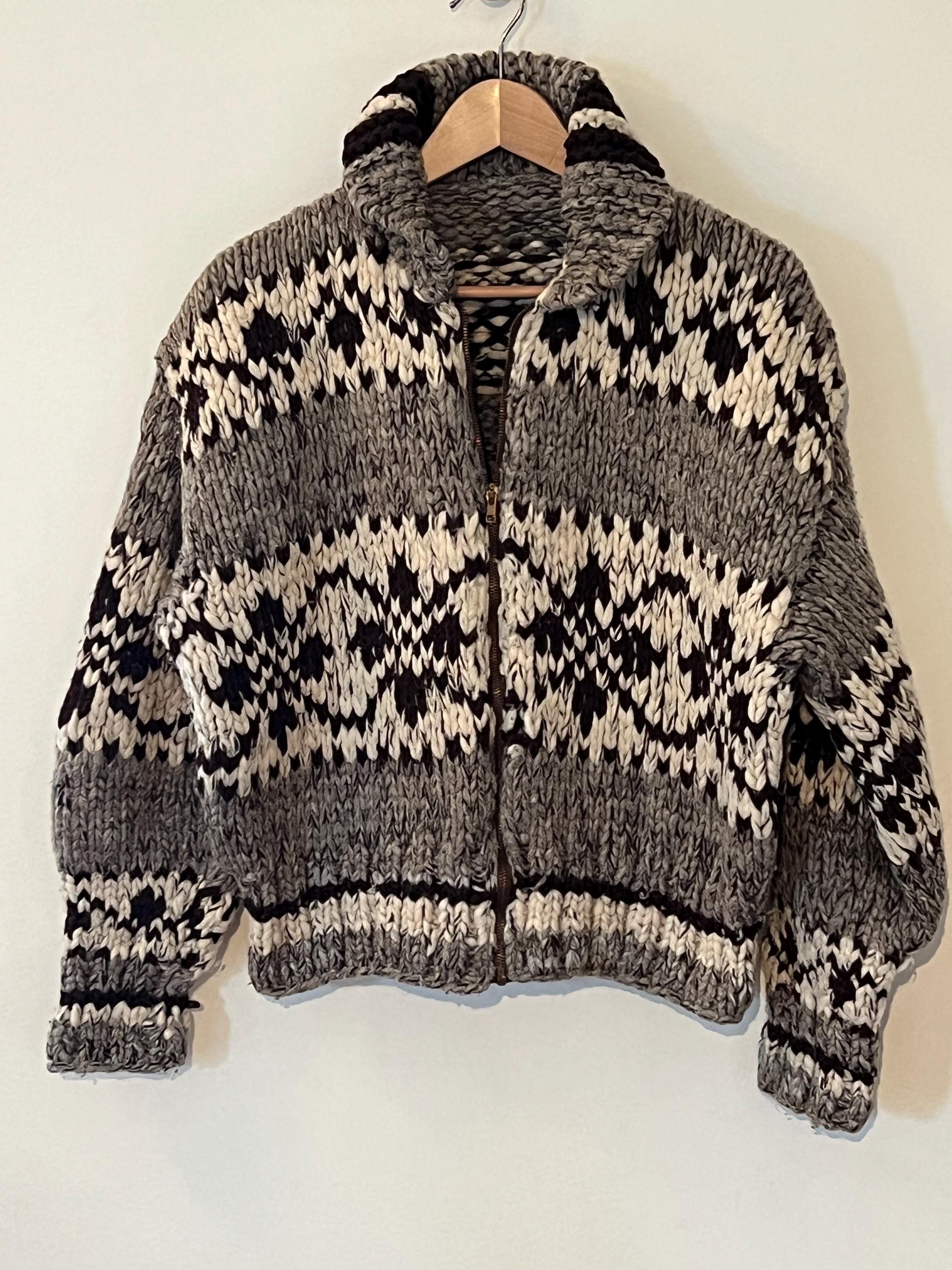70s Cowichan Sweater - Etsy Canada 70s Cowichan Sweater - Etsy Canada