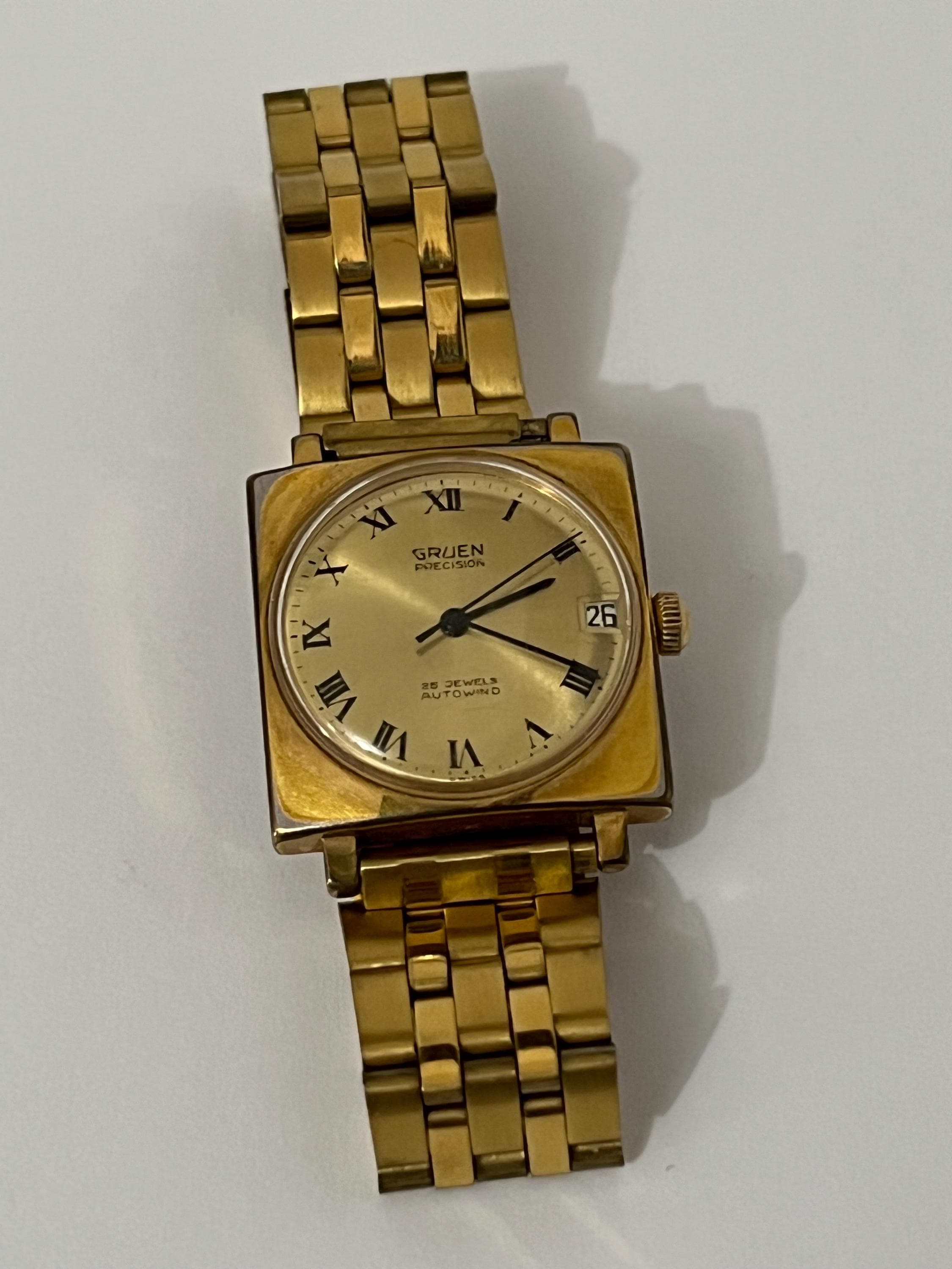 Gruen Precision 25 jewel automatic watch (JL) Gruen Precision 25 jewel automatic watch (JL)
