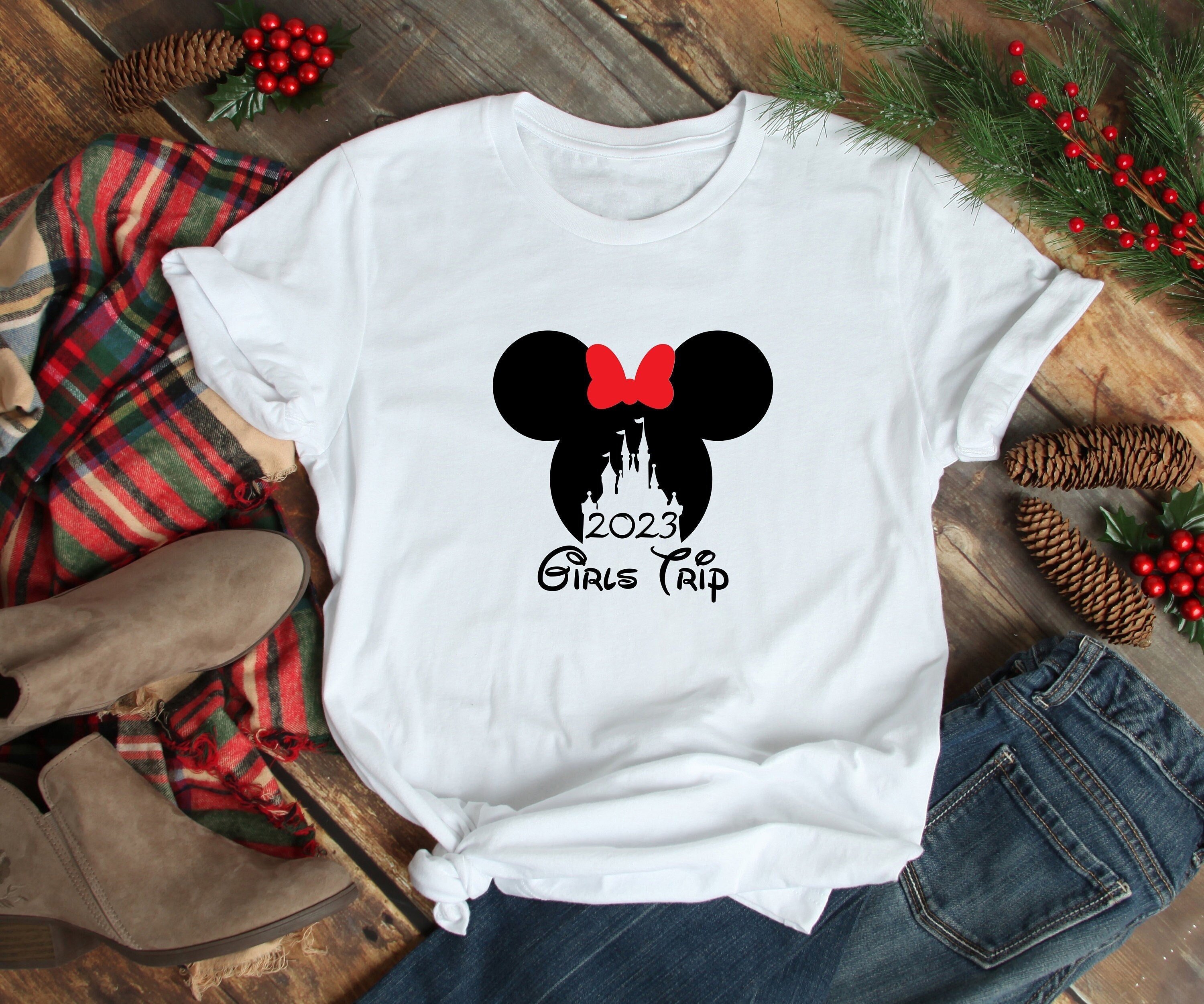 Discover Disney Girls Trip 2023 Shirt, Disney Minnie Shirt, Disney Shirt