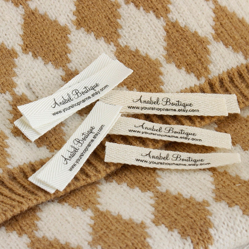 Crochet by Woven Labels, Crochet Tags, Custom Crochet Labels, Custom  Clothing Labels, Personalized Labels for Crochet Projects 