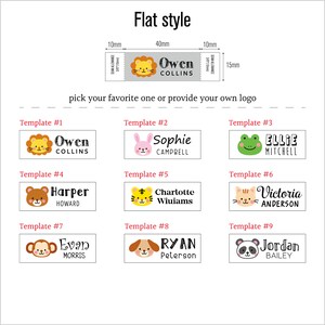 15x60mm,cotton Twill Webbing,flat or Folded Labels,printed Sew-in ...