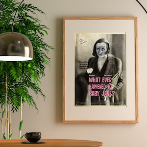 What Ever Happened to Baby Jane?, 1962 - Digital Download, Printable Wall Art Print, Printable Art, Poster, Digital Print, Gift