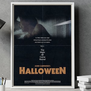 Halloween, 1978 - Minimalist Poster, Digital Download, Printable Wall Art Print, Printable Art, Poster, Digital Print, Gift