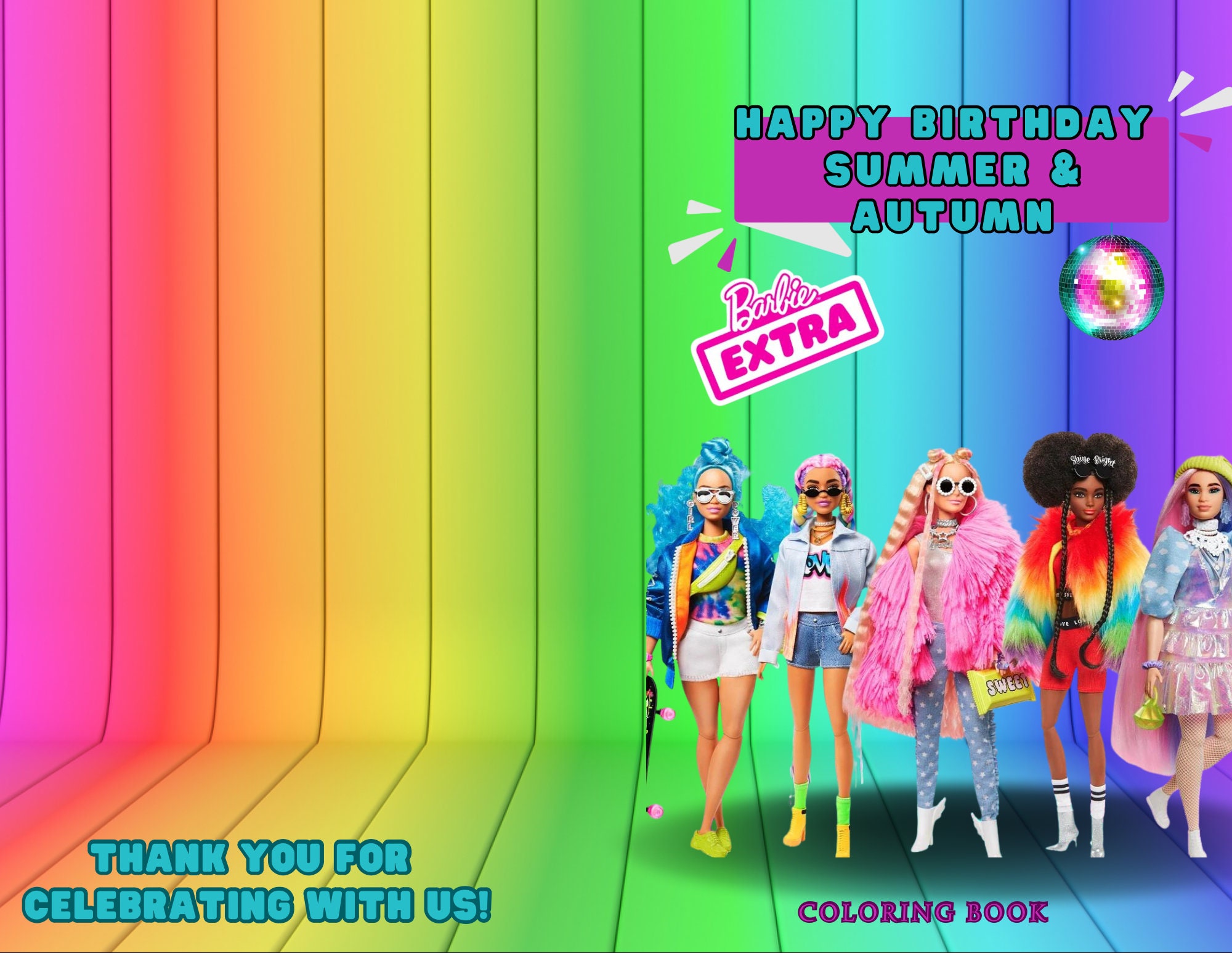 Barbie Coloring Book, Barbie Extra Coloring Book, Coloring Book