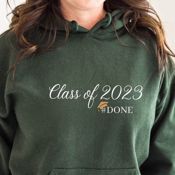 Class of 2023 Hoodie, Graduation hoodie, grad gift, gift for grad,