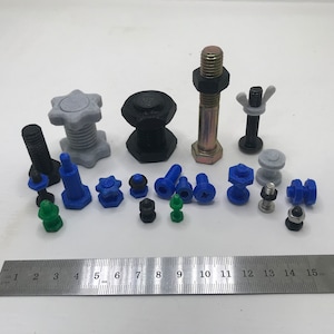 BaNG Metric - Bolt and Nut Generator Metric Edition. Create models of bolts, nuts, washers, and threaded rod for 3D printing etc.