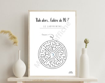 Toilet poster