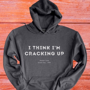 Felpa con cappuccio Green Day Music - Top unisex vintage classico rock anni '90 - Maglietta Basket Case - Regalo per gli amanti della musica - Felpa con cappuccio rock band
