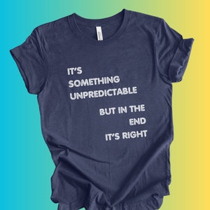 Green Day Music T-shirt - 90&#39;s Rock Classic Vintage Shirt - its sometimes unpredictable but in the end its right - Gift for Music Lovers