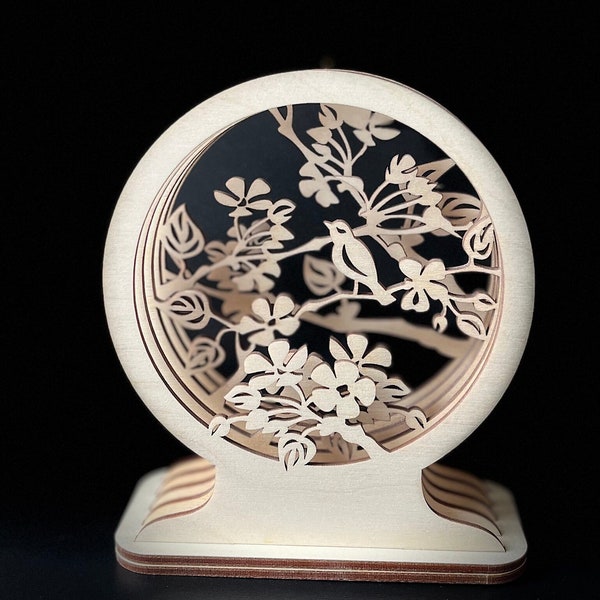 Layered Wood Art Etsy