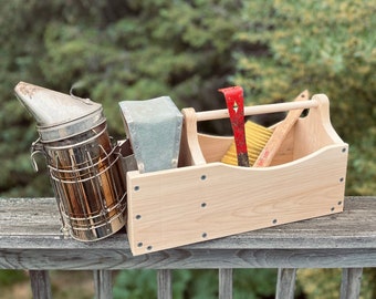 Beekeeping Toolbox - Handcrafted Natural Cedar: Store and Organize Your Beekeeping Essentials - Perfect Beekeeper Gift!