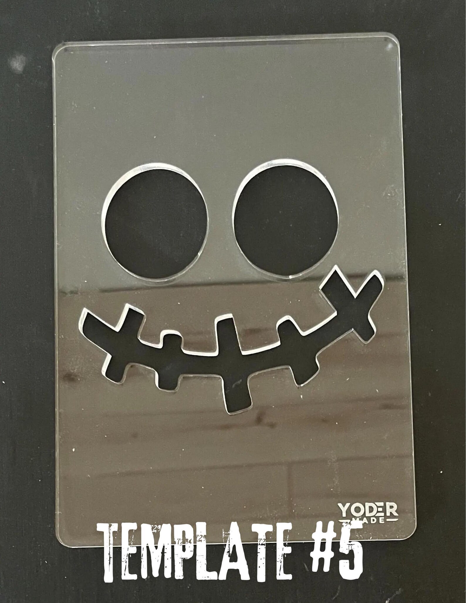Jackolantern Face Template for Router DIY Halloween Pumpkin Lantern