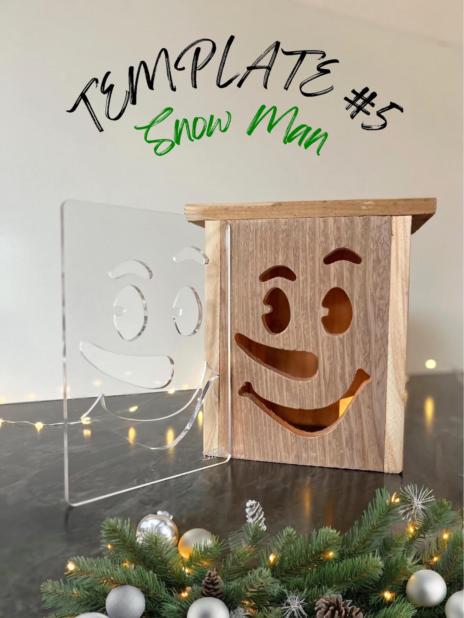 Christmas Lantern Router Templates – Star Stencil, Christmas Tree ...