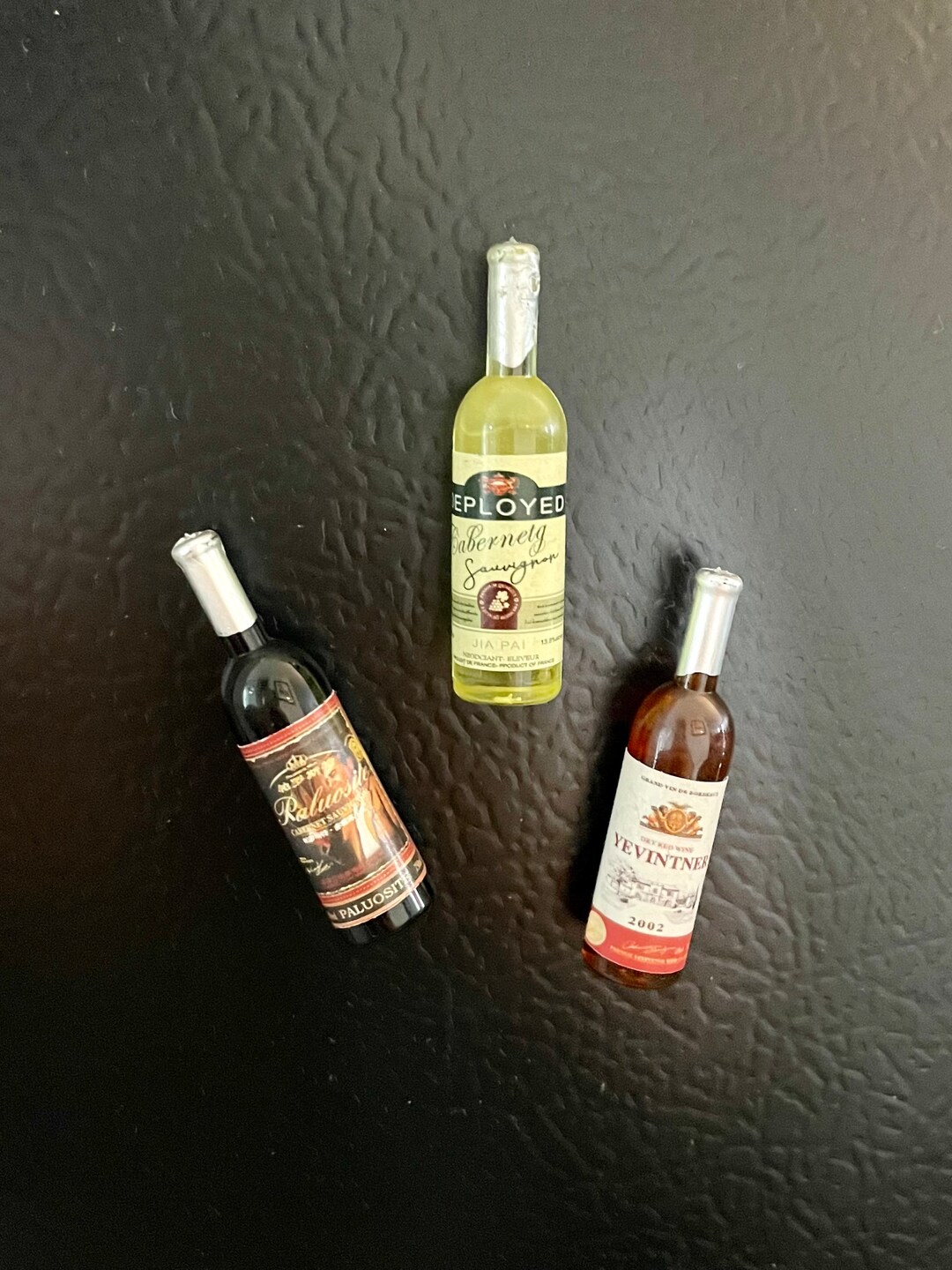 Mini White Red Rose Wine Bottle or Keychains Etsy