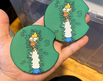 Vintage 1990s Simpsons Car Air Fresheners, New in Package, Set of