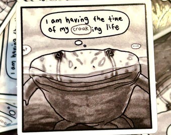 Koolasuchus "Dim" Vinyl Sticker