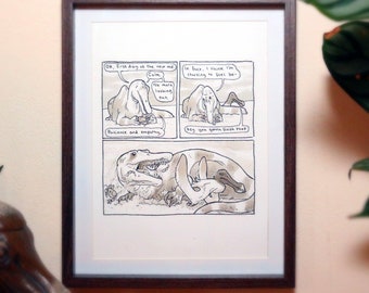 Irritator "Crabby" A5 Comic Print