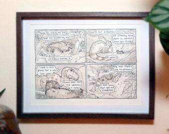 Aquilops "Kind" A5 Comic Print