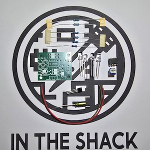 DIY breathing LED electronic soldering kit with full English instructions