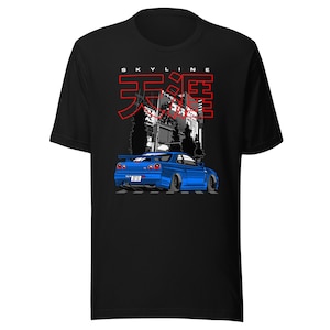 Paul Walker s Nissan Skyline GT R R34 T shirt Legend Never Die Nissan Skyline JDM T shirt Car Lover Gift Car Gift Etsy