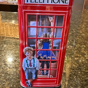 Vintage Churchill&#39;s Telephone Kiosk