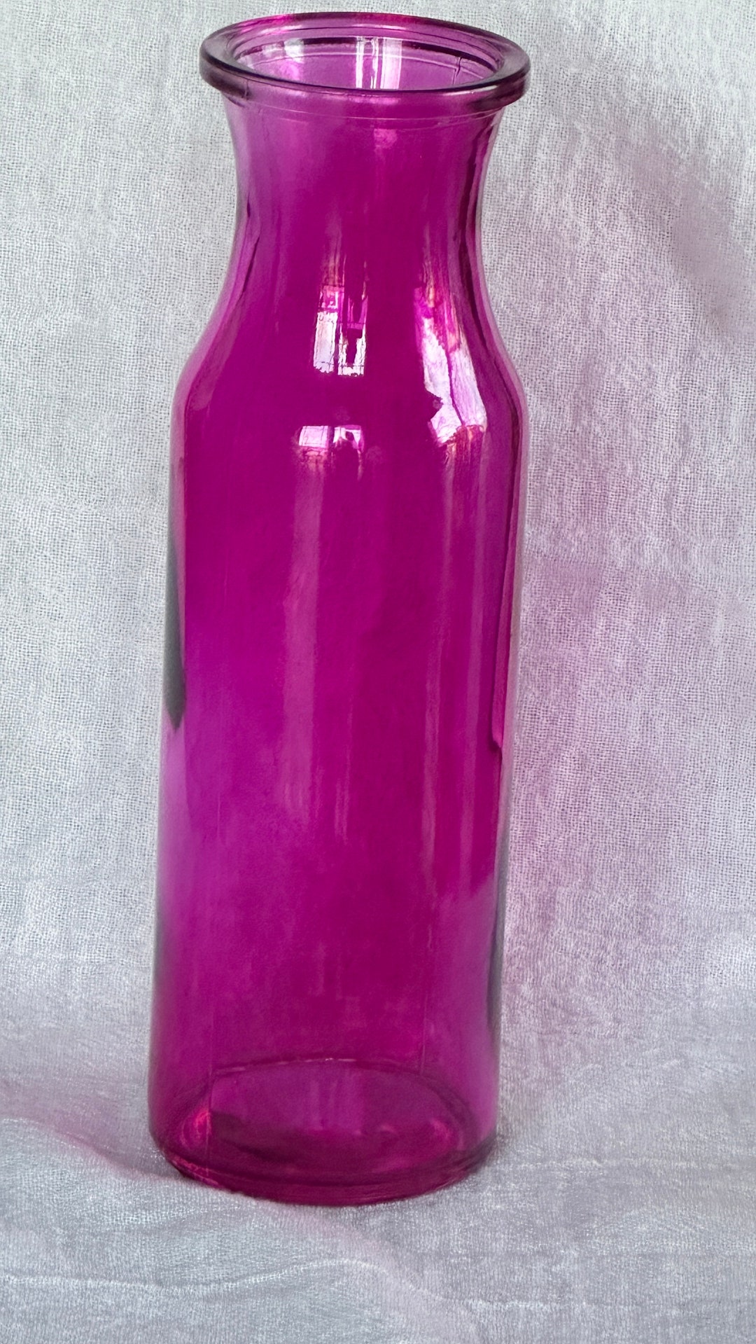 Vibrant Pink Bud Vase Etsy