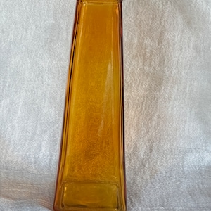 Orange bud Vase