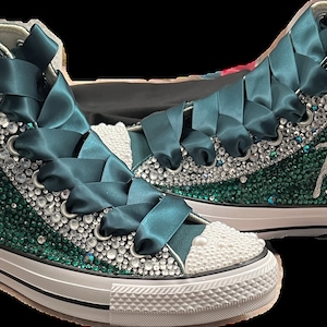 High Top Bling Converse image 2