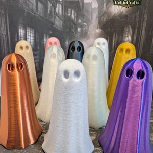 Ghost-figuren (set van 3) – Kies je collectie – Mini Ghostie Decor, Desk Buddy, Book Reading Friend, York Ghosts, Shelf Buddy, Boo Gift