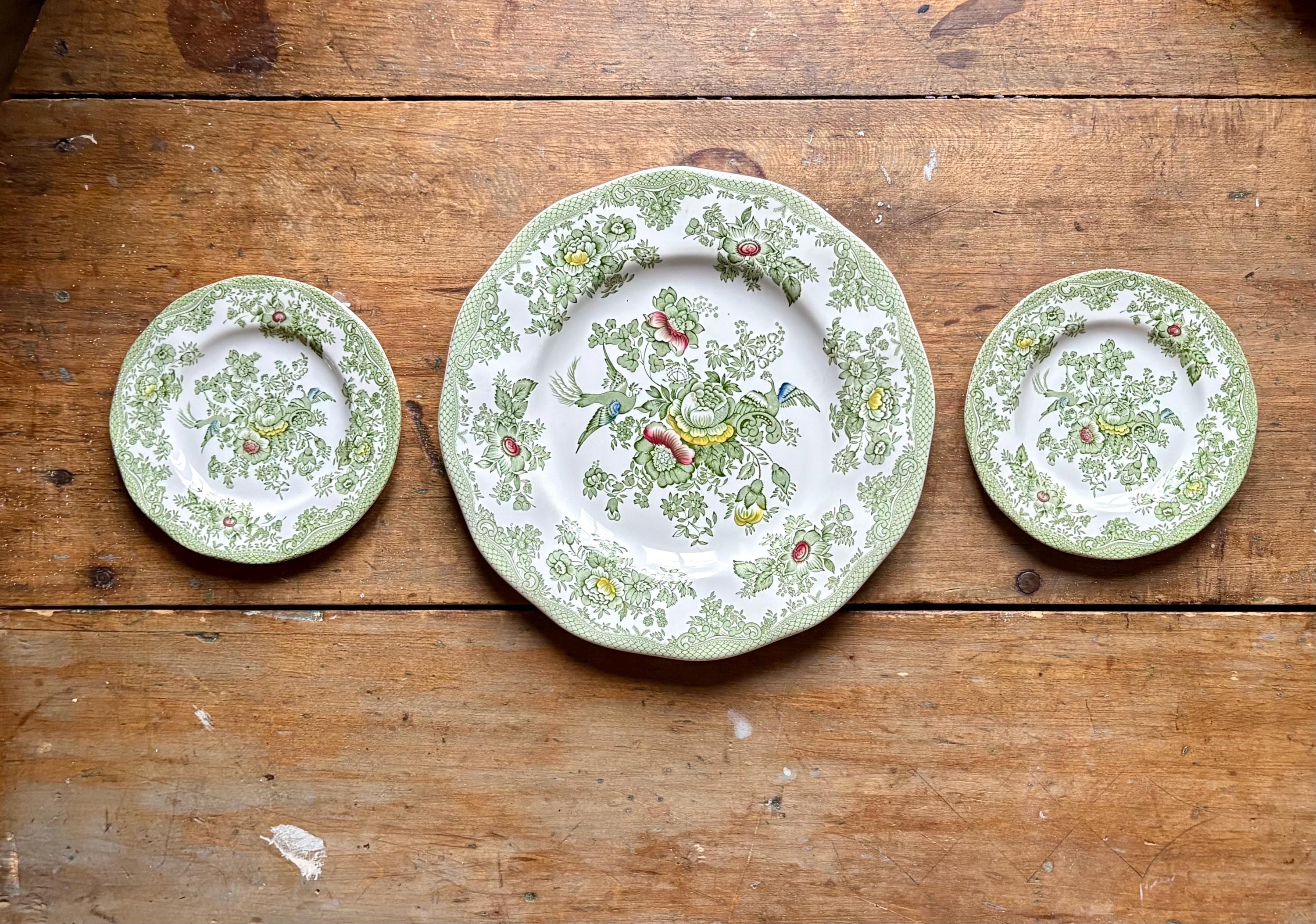 Transferts Vintage Kent Vert Sauge - Pièces De Rechange Enoch