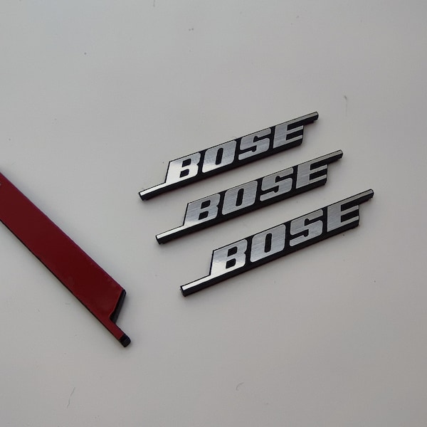 4pcs bose speaker logo badge stciker